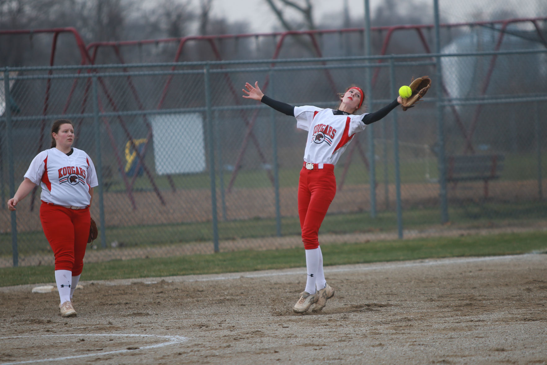 Gallery: Prep softball - Highland at Kankakee Valley